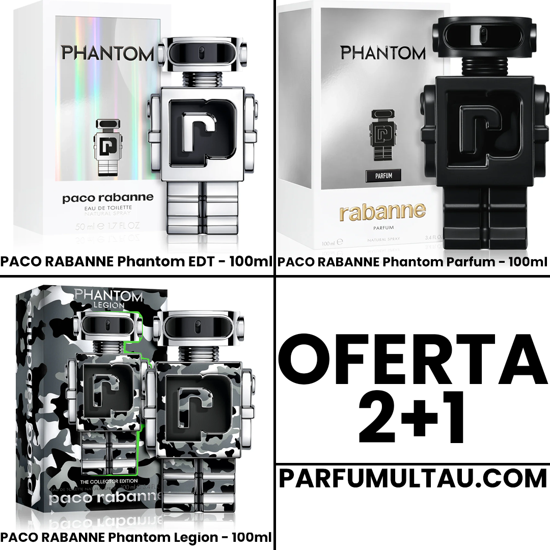 Oferta 2+1: Phantom EDT, Phantom Parfum & Phantom Legion