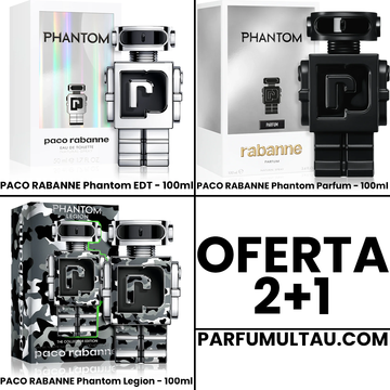 Oferta 2+1: Phantom EDT, Phantom Parfum & Phantom Legion